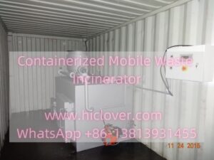 Containerized Mobile Waste Incinerator